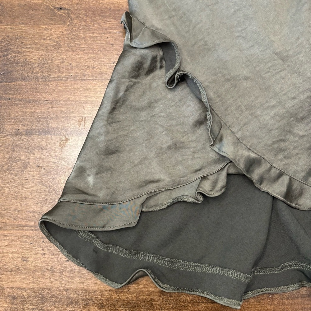 Green Ruffle Camisole Top - Picture 8 of 10
